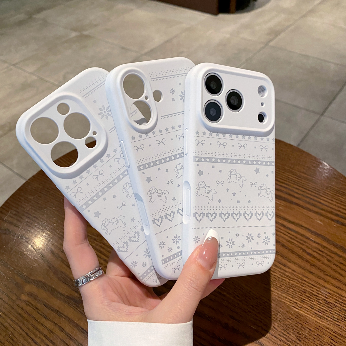 费尔岛小马系列苹果17Promax液态硅胶手机壳适用iPhone17Pro全包拍照按键17新款16防摔16Pro简约16Promax耐脏