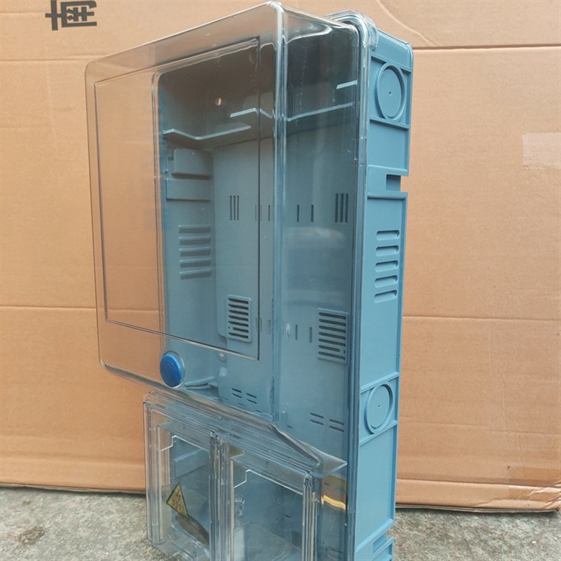 户外三相四线机械电表箱 动力箱380V 三项电表盒三相一户电表箱