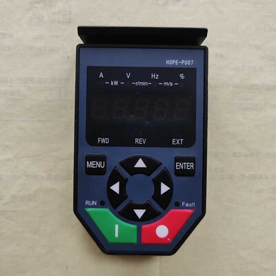 森兰变频器面板Hope510 530 100 130显示操作面板HOPE-PU07调速器