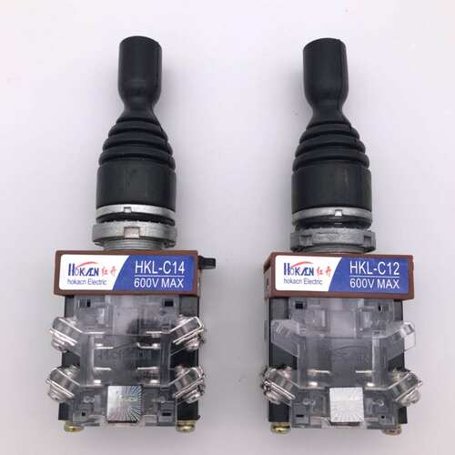 红开十字摇杆开关 HKL-C24 C14四向自复 C22 C12 两向 孔径22mm