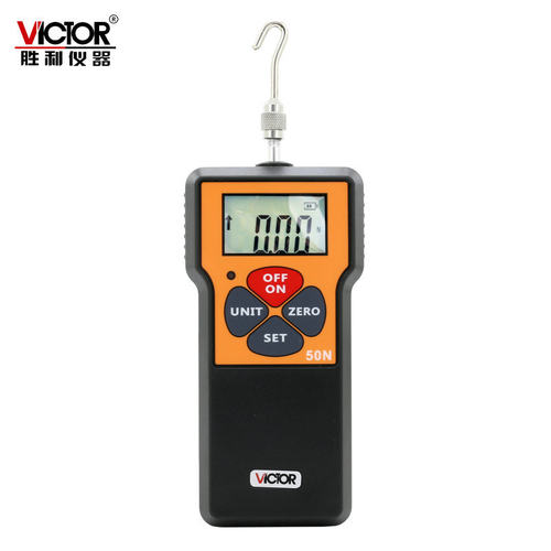 胜利VC10N~500N数显推垃力计测试仪测力计拉压测试仪1-50KG