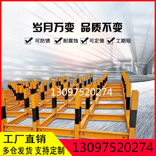 建筑工地钢筋堆放架工字钢定型化堆放平台工字钢原材料展示支架
