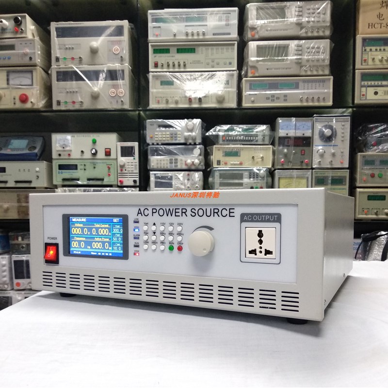 频率45~400Hz连续可调电压0~300V功率500W可程控数字交流变频电源