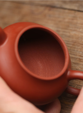 宜兴半手工 手拉壶紫砂吴建强《明芦》工夫茶壶原矿小壶家用入门