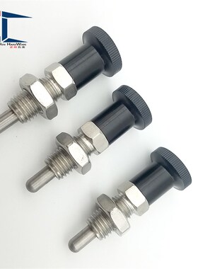 SXPAN SXPKN不锈钢弹簧分度销 细牙旋钮柱塞 分割销 (ZC502-4)