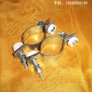 硅碳管卡子定硫仪配件煤炭化验仪器测硫仪加热管硅碳管电源线卡子