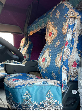 货车卧铺套适用解放JH6 J6PJ6L J6M J7天V新悍威V2.0版龙VH坐垫套