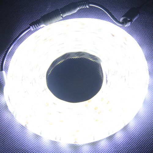 超亮耐用夜市摆摊灯带12V伏LED灯带滴胶防水灯条5050地摊照明灯带