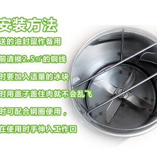 沙县小吃全不锈钢绞肉打肉机扁食混沌云吞扁肉碎肉商用3.8kw