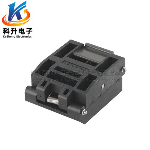 日本IC测试座 TQFP64 烧录座 适配器座子 IC51-0644-807 QFP64脚