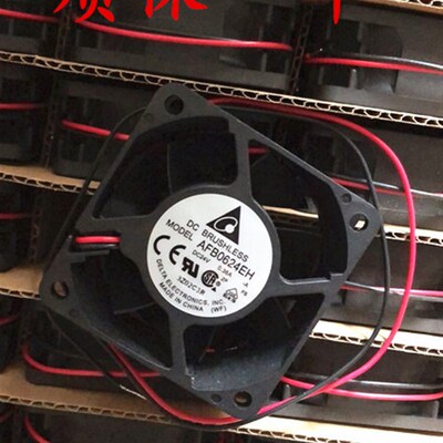 AFB0624EH全新原装DELTA台达6025 24V6CM厘米变频器散热风扇0.36A