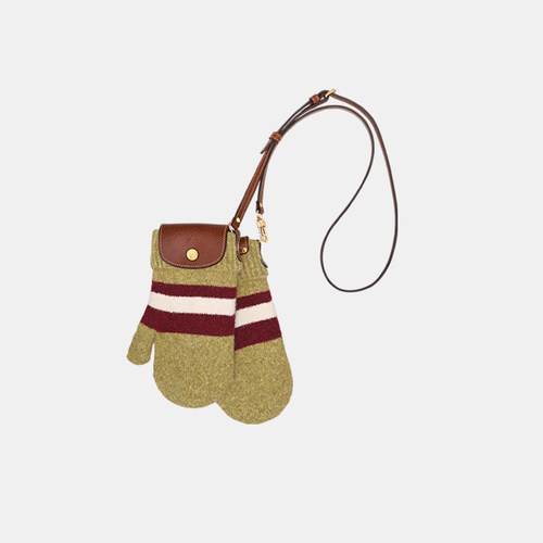 【LONGCHAMP/珑骧】Le Pliage Collection XS 斜挎手套包10358HIT