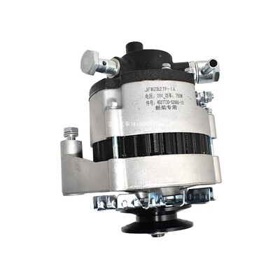 叉车发电机总成JFWZB27-1A 28V 750W适用杭叉新柴4D35发动机带泵