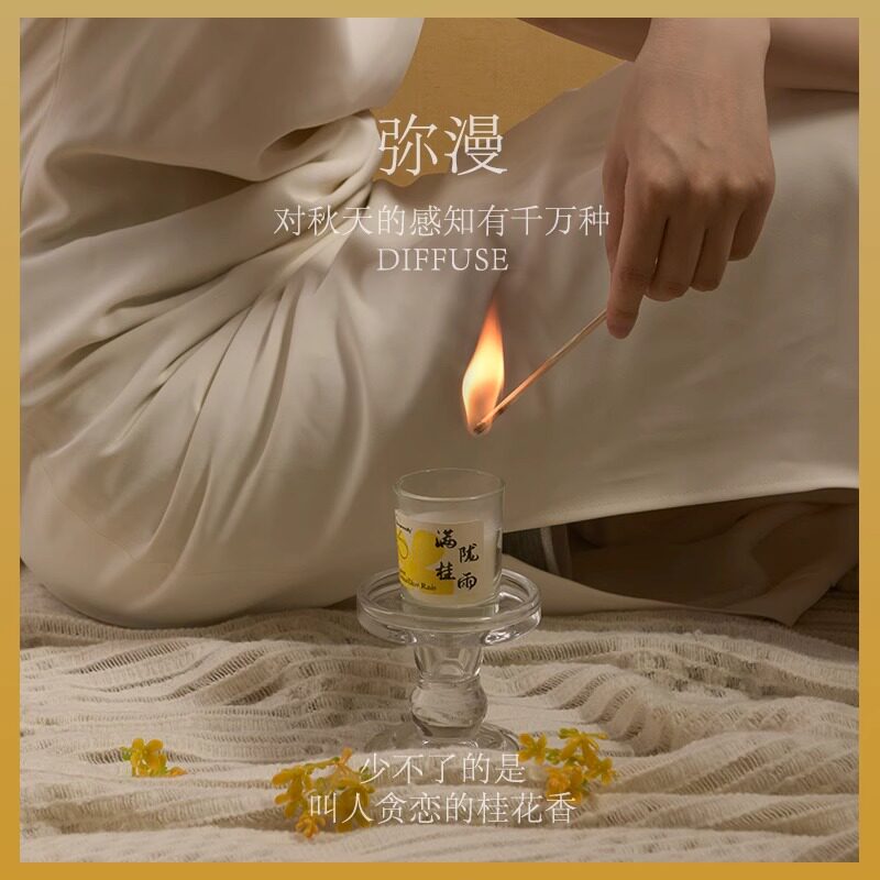 毕业礼物送老师高级感满陇桂雨香薰礼盒闺密新婚生日搬家无火香氛