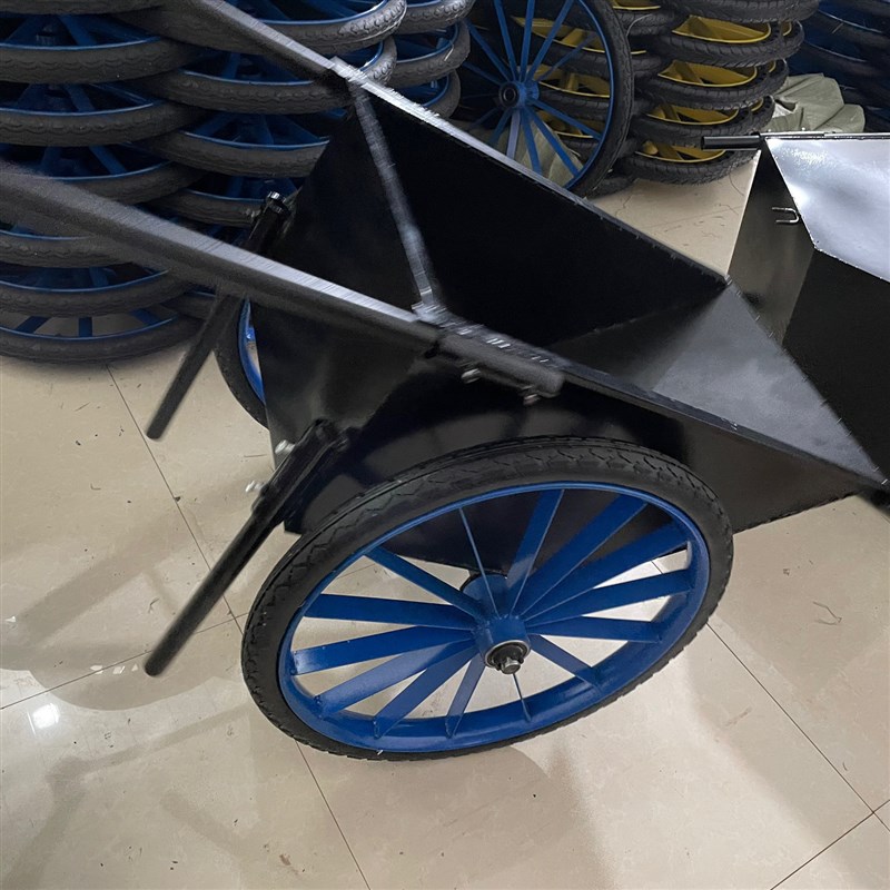 加厚劳动车手推车灰斗车工地x人力建筑斗车家用垃圾车翻斗车小斗