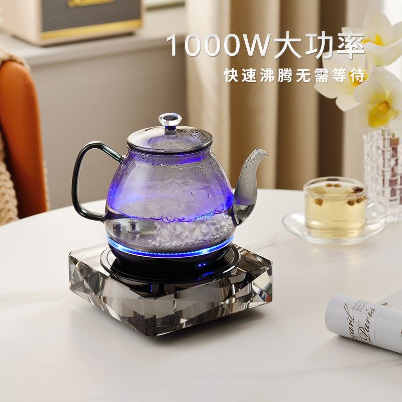 电热水烧水壶全自动上水智能断电家用玻璃煲开水茶壶泡茶台专用器