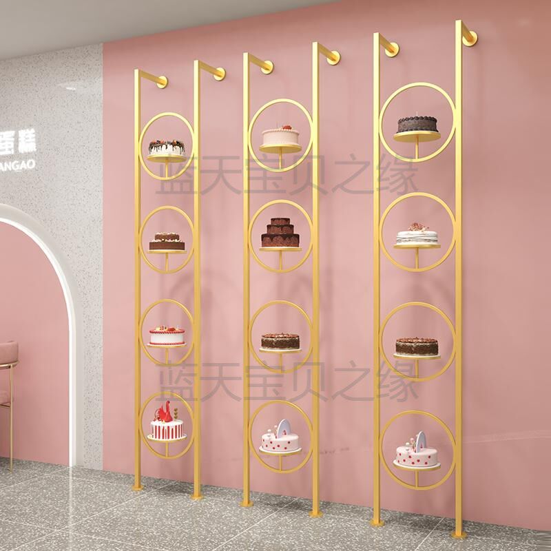 网红橱窗展示架展台铁艺蛋糕架子蛋糕模型架店商用模型装饰陈列架