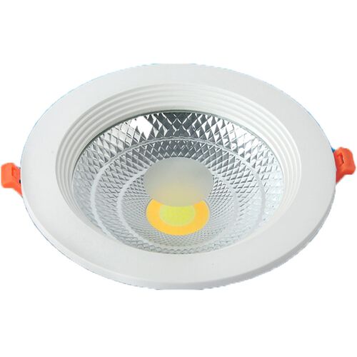 LED筒灯COB天花灯5W7W10W15W25W30W变光圆形PC面环包邮