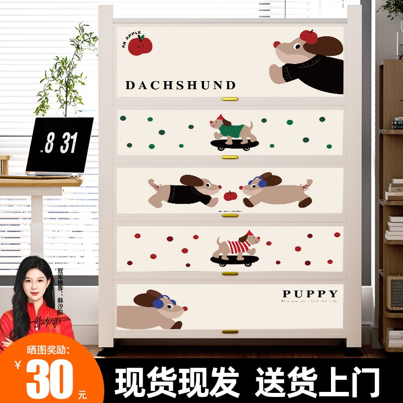 厨房多功能置物架落地多层家用靠墙微波炉锅具收纳柜一体式餐边柜