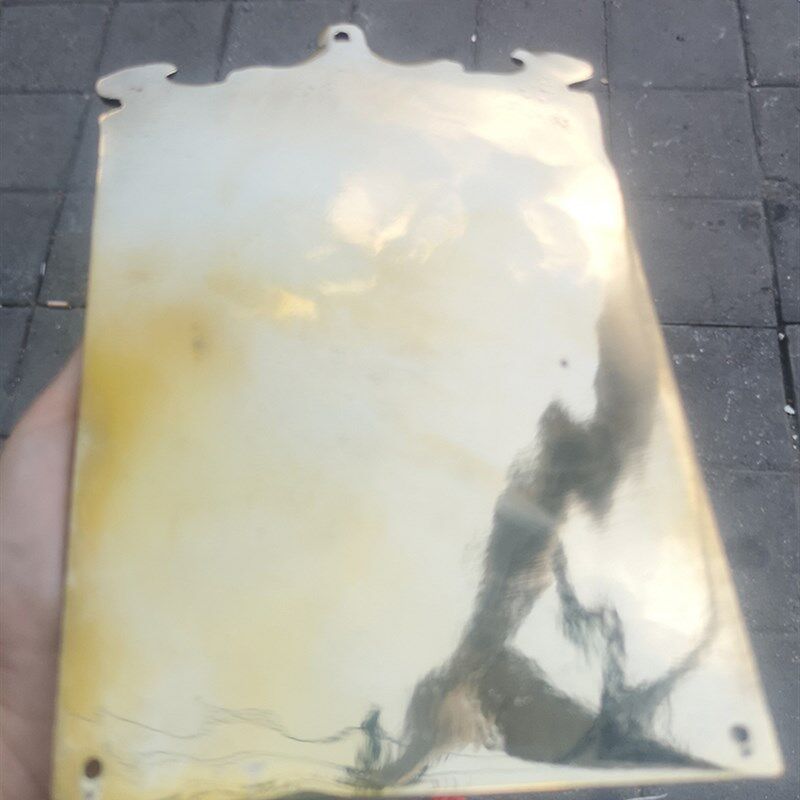 新款纯黄铜门神尉迟恭秦琼铜像南天门神将铜器招财镇宅挂件