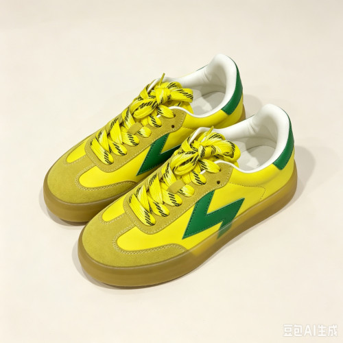 262新款复古德训鞋百搭时尚休闲潮流厚底舒适运动鞋JS14002056
