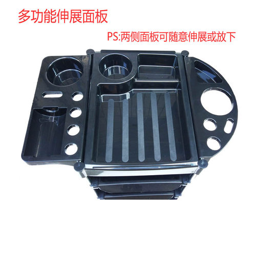 美发推车发廊专用理发店烫染工具车美容小手推车多功能不锈钢杠车