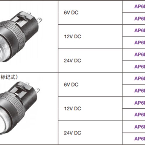 IDEC和泉AP6M122R AP6M111G指示灯AP6M166Y 222G 122G Y PN10 A W