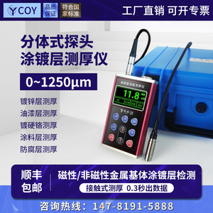 COY涂层测厚仪高精度镀锌层防腐层防火层漆面厚度测量仪金属TT260