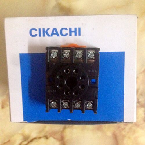 原装正品台湾嘉阳CIKACHI时间继电器底座PF083A
