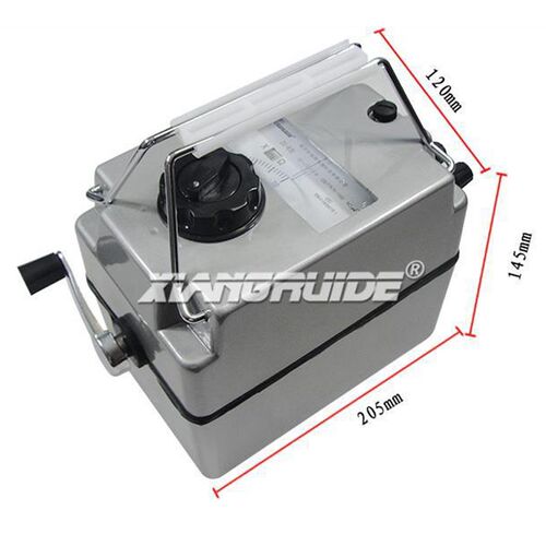 祥瑞德ZC-8-2 100接地电阻测试仪手摇表电阻表高精度精品铝壳