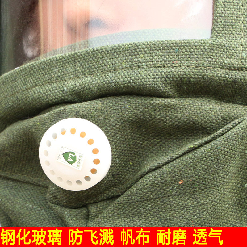 热销包邮喷砂机专用喷砂服防护服连体带帽打砂衣涂装耗材劳保用品