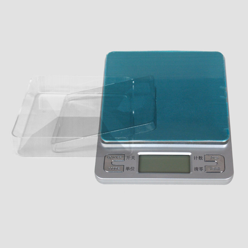厨房秤 药材秤 计数称 1000g/0.1g厨房称 双托盘珠宝称重电子秤