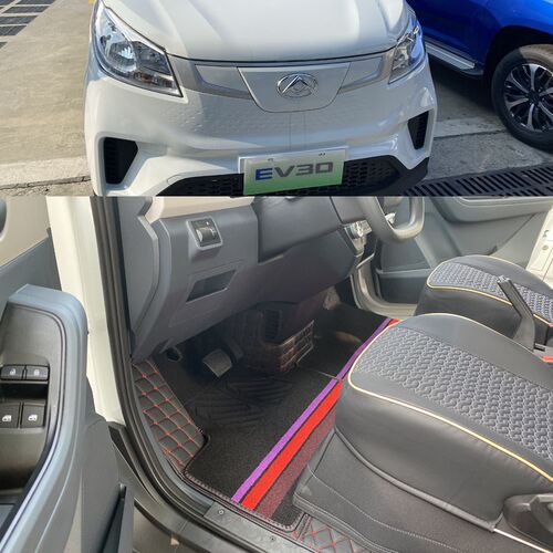 上汽大通EV30电动封闭厢货专用全包围脚垫大通EV30电动载货车地垫