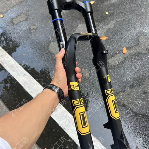 玛卡威前叉32 34 36管径100~180行程减震山地车O2627.5 29寸气压