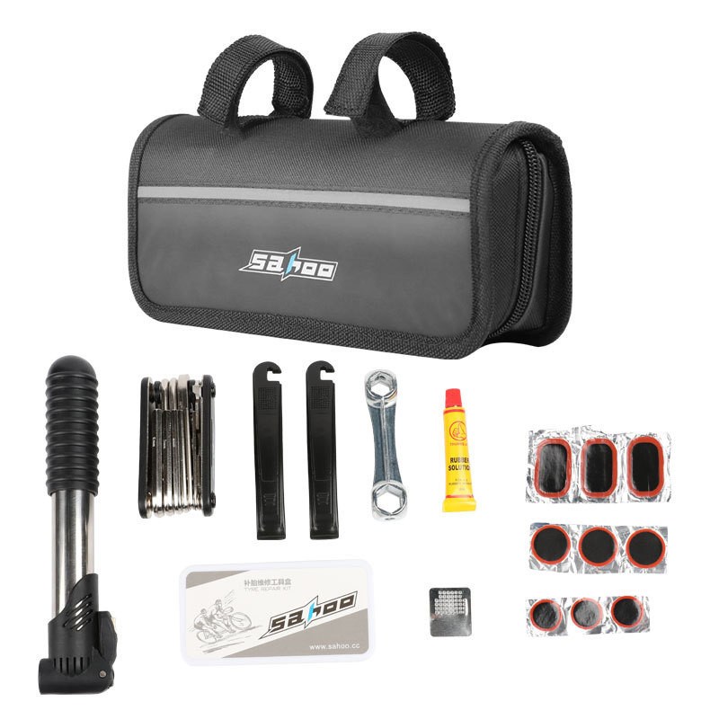 补胎组合自行车工具包山地车修理维修专用单车套装多功能五金工具
