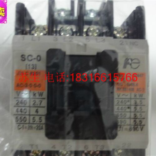 原装进口正品日本Fe富士SC-0交流接触器AC220V 110V 380V
