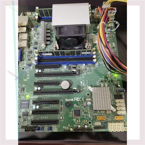 超威  X10SRL-F,单路服务器主板,X99,成色如图,