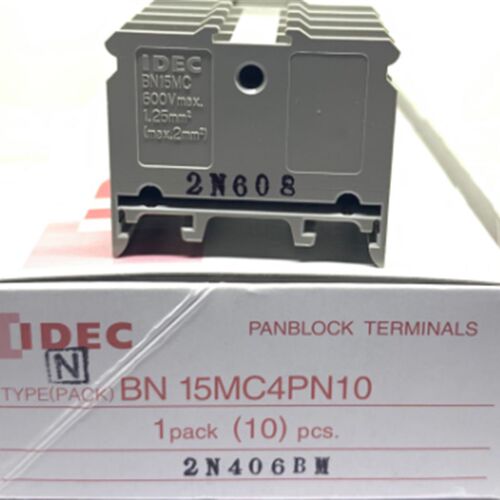 IDEC原装和泉BN15MC4 BN15MC10 BN15MC20端子台排4P 10P 20位