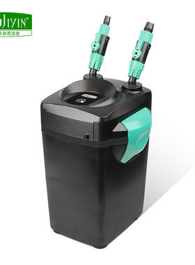 功力外置过滤桶过滤器水族箱专用滤桶迷你过滤桶配滤材