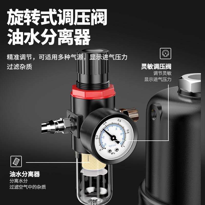 气动黄油机高压打黄油神器小型黄油泵全挖机自动加油注油器专用