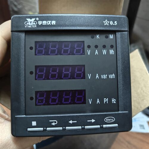 宇泰仪表 三相多功能数显电压电流功率电能表 YT194E-9S4/C-RS485