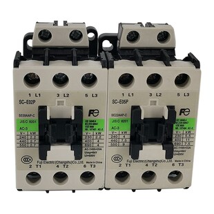 常熟富士交流接触器SC-E02P E03P E04P E05P低压接触器AC110V 220