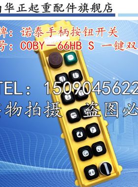 双梁起重机/行车控制手柄 COBY-66HBS双排双速操作手柄 按钮开关
