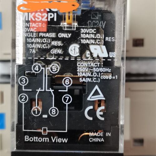 MKS2PI MKS2P MKS-2PI MKS2 DC24V    圆8脚继电器功率继电器