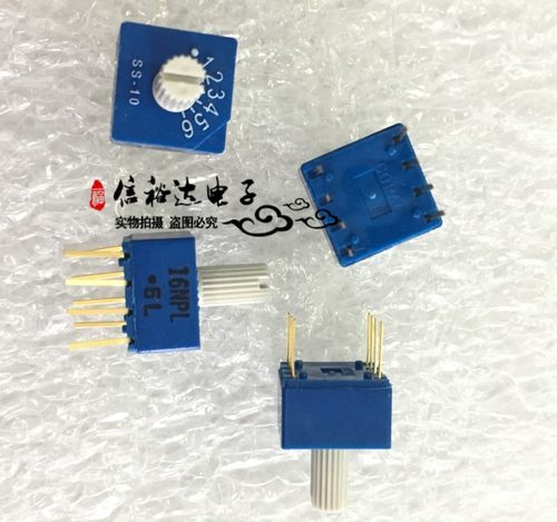 SS-10-16NPL COPAL科宝6档位编码器旋转开关1-6 SS-10-16NP-LE
