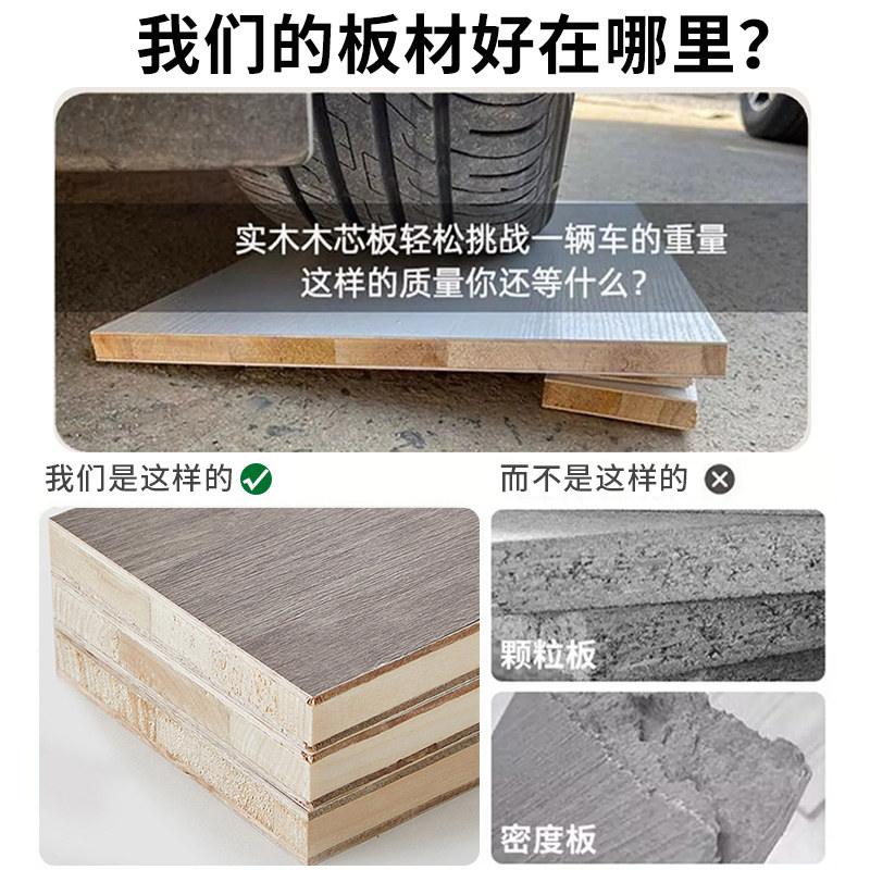 简易书桌家用卧室学生书桌靠墙长桌子工作台窄长条桌实木电脑桌