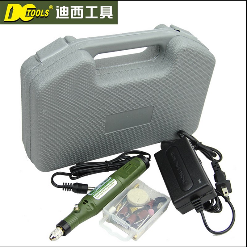 迷你小电磨笔电动打磨机小型电钻玉石雕刻多功能蜜蜡文玩工具套装