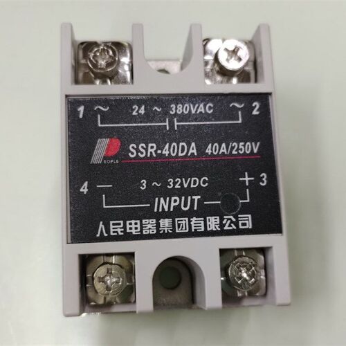 中国人民电器集团 固态继电器SSR-40DA系列 继电器 正品保证