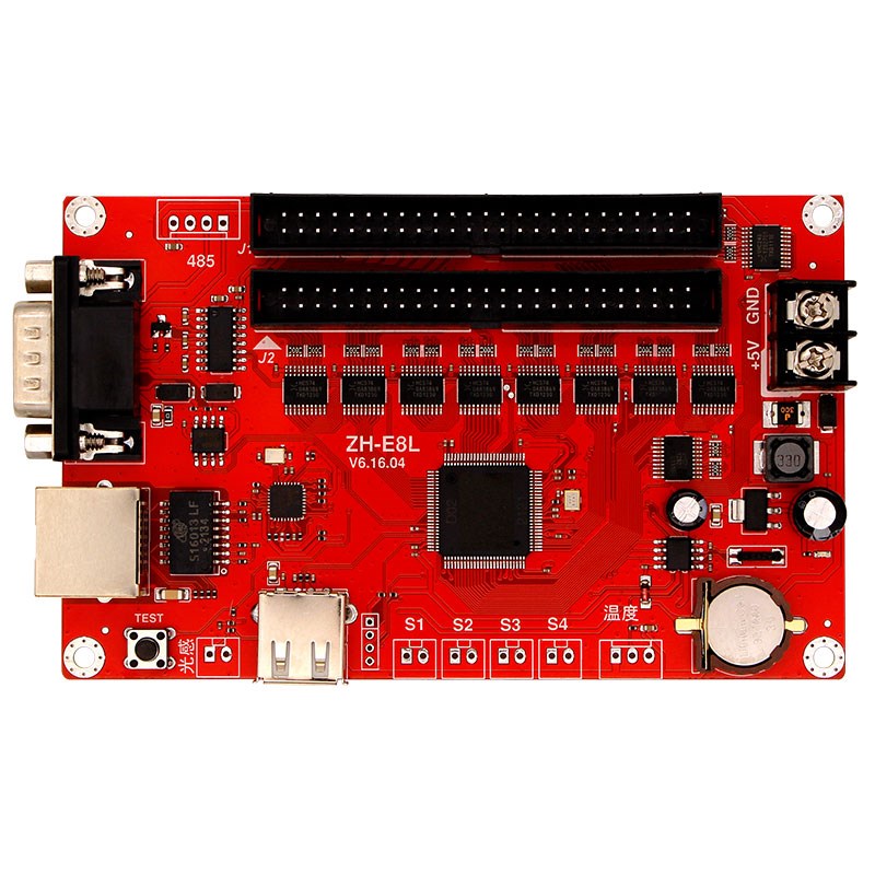 ZH-E8L 中航网口控制卡 LED控制卡 网络集群控制系统 替代ZH-E8