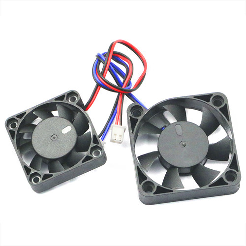 电脑CPU笔记本显卡电瓶电动车散热风扇12V 4010 5012 4CM5CM静音